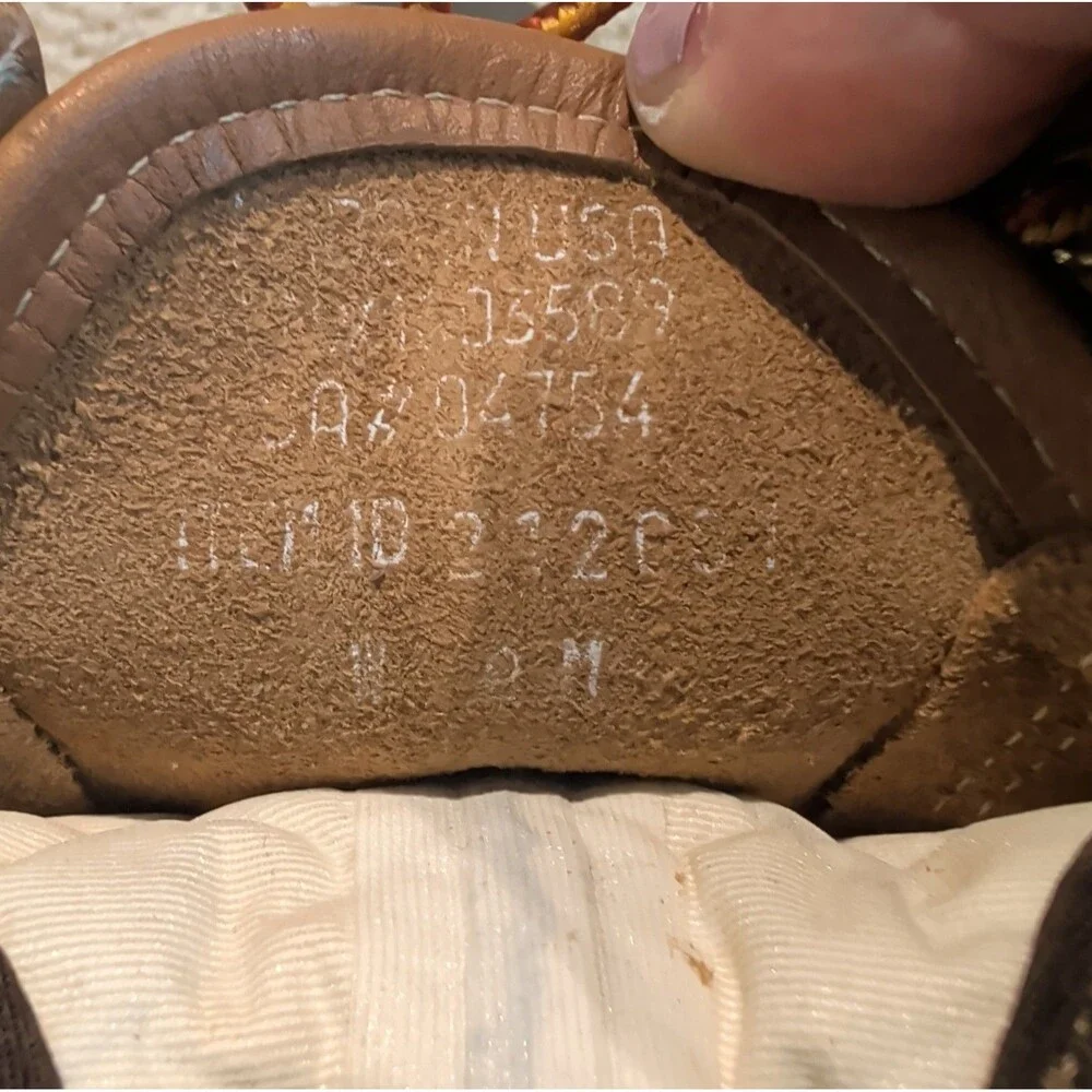 LL Bean Bean Classic Duck Boots Mens 8 Brown Tan Rubber Goretex Outdoor